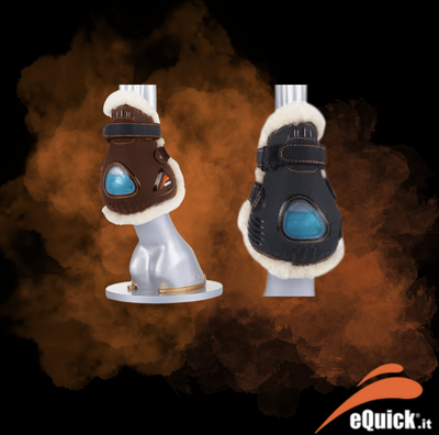 Equick Eup Lambswool Pro Jump Boot - Rear