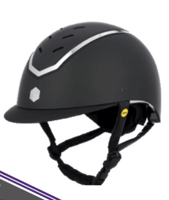 Charles Owen Kylo with MIPS  - Black Matte &amp; Silver