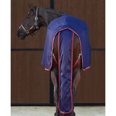 Weatherbeeta Show Sheet Tail Bag Navy/Burgundy