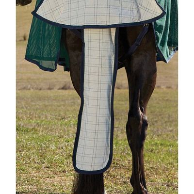 Weatherbeeta Cotton Summer Sheet Lite Tail Bag Beige/Navy/Forest