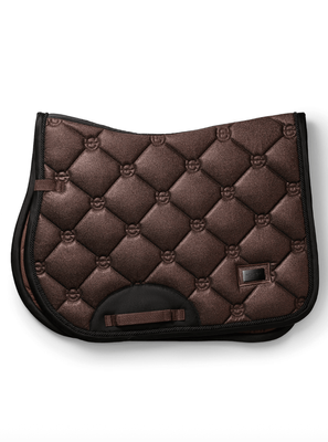 Equestrian Stockholm Saddle Pad - Mahogany Glimmer