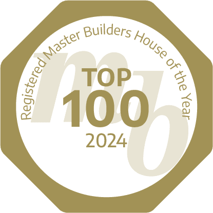 House of the Year 2024 Top 100 badge for the Matangi new build 