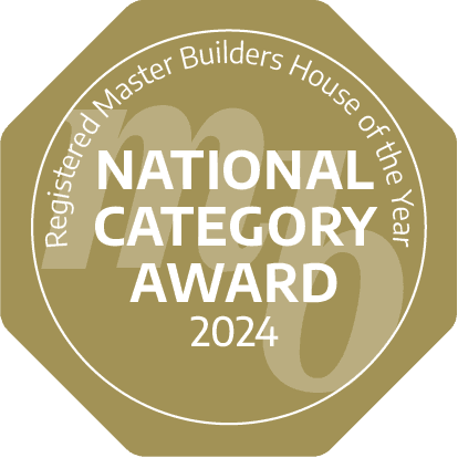 House of the Year 2024 National Award Winner badge for the Matangi new build 