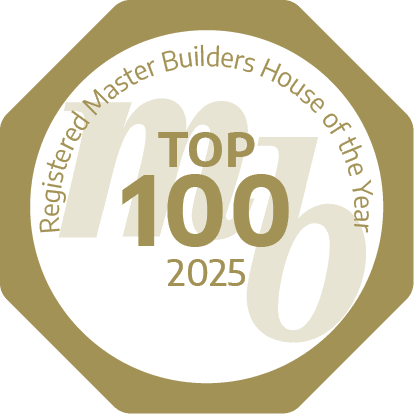 House of the Year 2024 Top 100 badge for the Matangi new build 