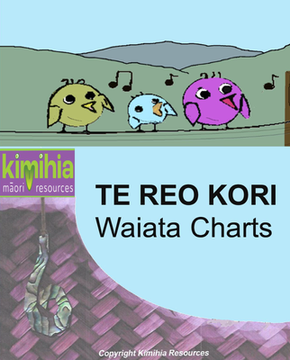 Waiata Charts for Te Reo Kori Volumes 1 and 2