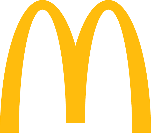 Sponsors of Rotary of Downtown Auckland's Battle of the Suits Debate. McDonalds logo. 