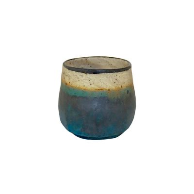 Bluestone Ceramic Tumbler Faceted