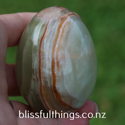 Banded Calcite Egg
