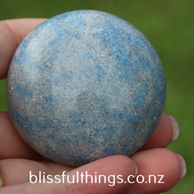 Blue Spotted Spinel -Palm stone/ Gallet-