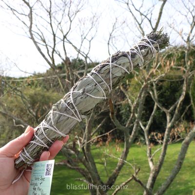 White Sage, Lavender and Rosemary Smudge Stick -Made in NZ-