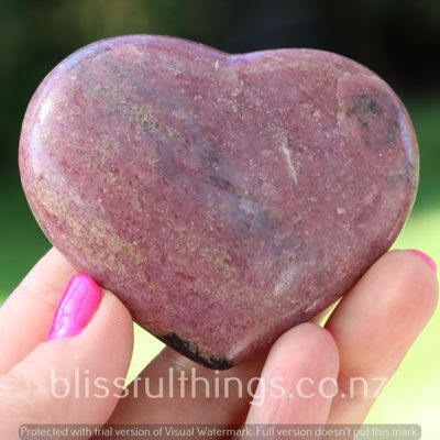 Rhodonite -Heart-