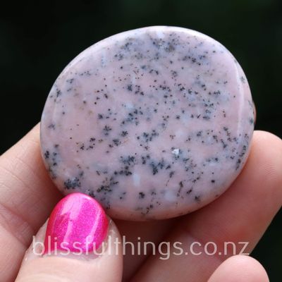 Pink Opal with Dendrites