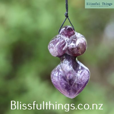 Amethyst Goddess Pendant