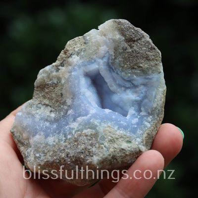 Blue Lace Agate Geode