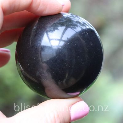 Black Basalt Sphere