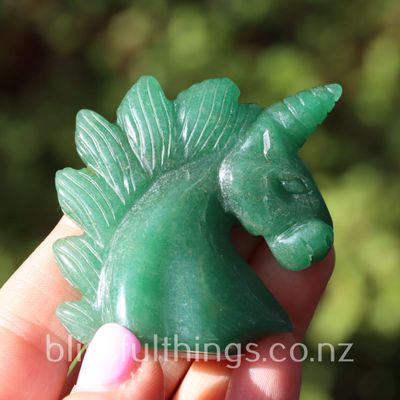 Green Aventurine Unicorn