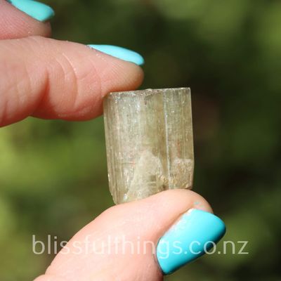 Green Apatite Crystal