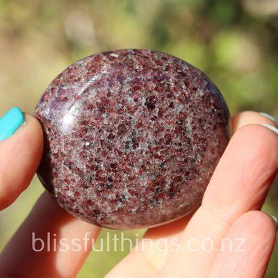 Garnet Palm Stone