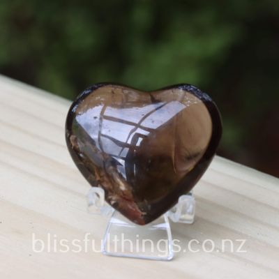 Smokey Quartz Heart (small)