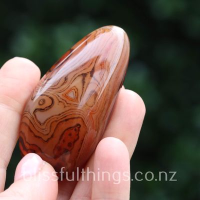 Silky Agate, Tumbled