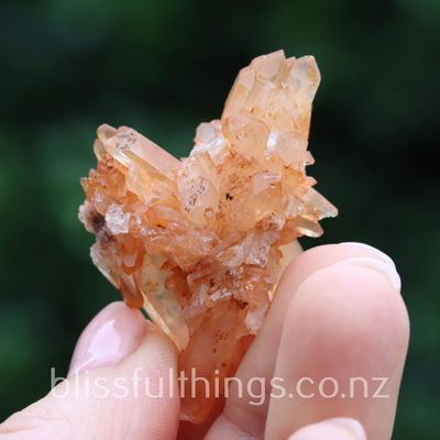 Tangerine Quartz Cluster