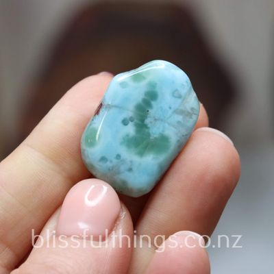 Larimar Flat Stone