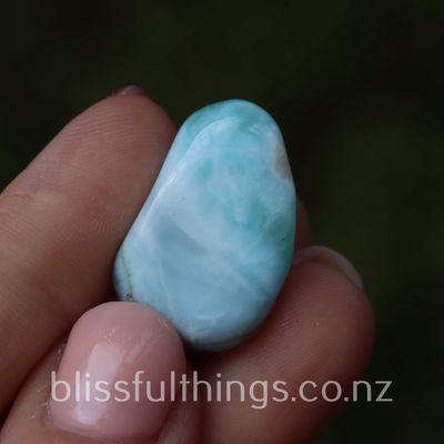 Larimar Flat Stone