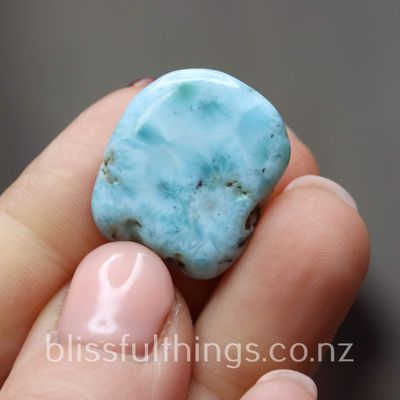 Larimar Flat Stone