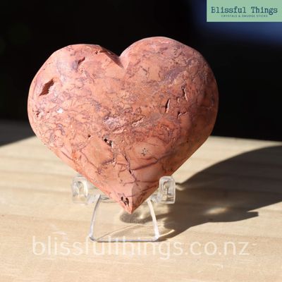 Atlas Mountain Jasper Heart