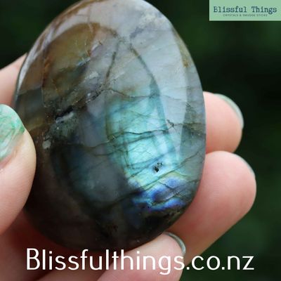 Labradorite Palm Stone