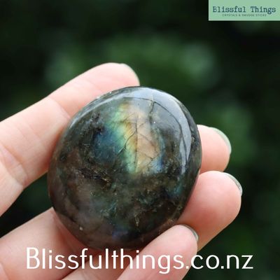 Labradorite Palm Stone