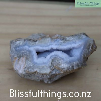 Blue Lace Agate Geode