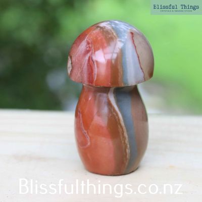 Polychrome Jasper Mushroom