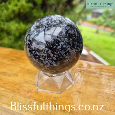 Indigo Gabbro/Mystic Merlinite Sphere