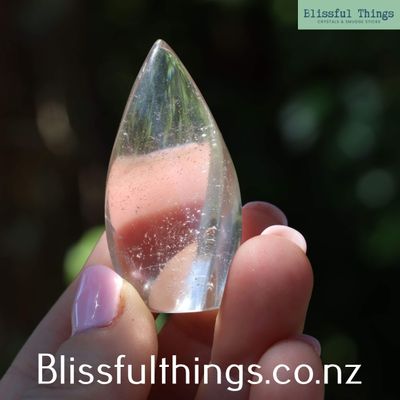 Clear Quartz Flame