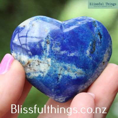 Lapis Lazuli Heart