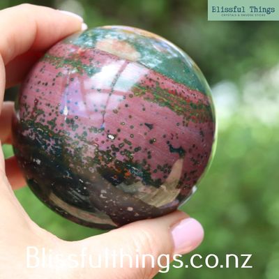 Ocean Jasper Sphere