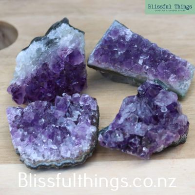 Amethyst Clusters from Uruguay x4