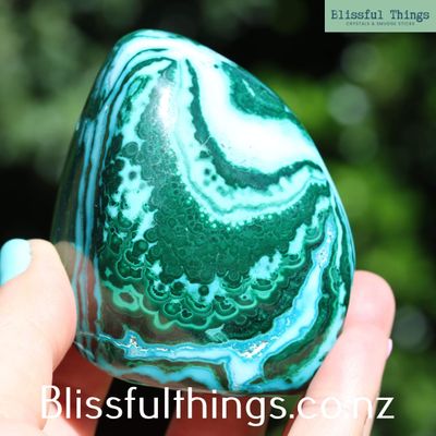 Malacholla/ Malachite &amp; Chrysocolla Polished Free Form