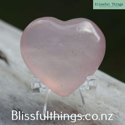 Rose Quartz Heart