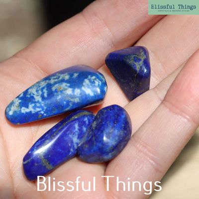 Lapis Lazuli Tumble Polished x4