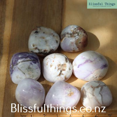 Morado Purple Opal, Tumble Polished