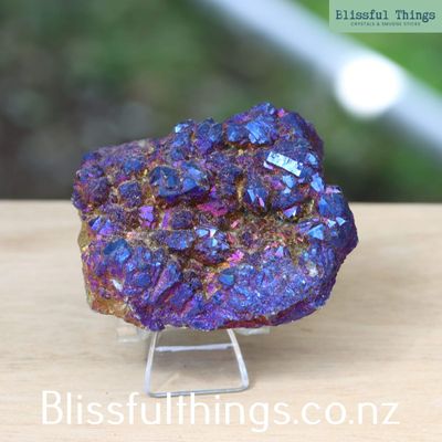 Rainbow Aura Quartz Cluster