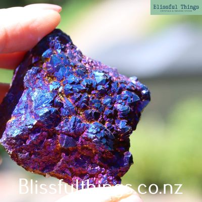 Rainbow Aura Quartz Cluster
