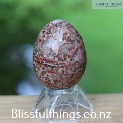 Leopard Skin Jasper Egg