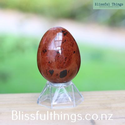 Mahogony Obsidian Egg