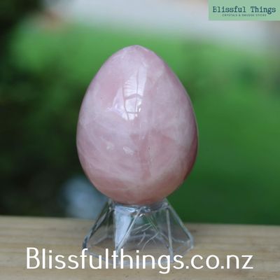 Rose Quartz Egg