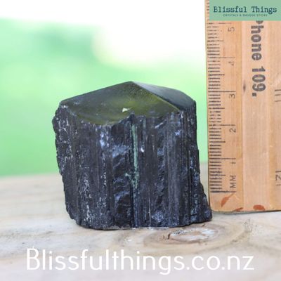 Black Tourmaline with Polished Point