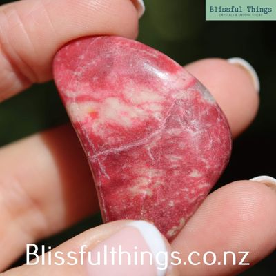 Thulite Tumble Polished