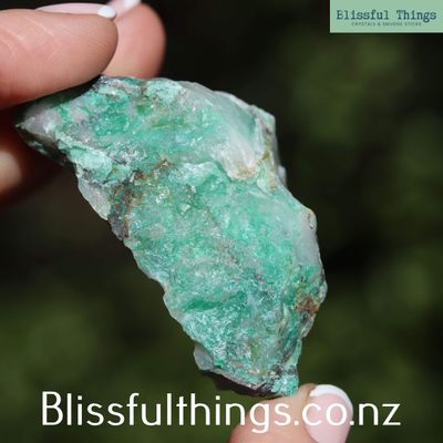 Ajoite in Quartz Matrix Raw